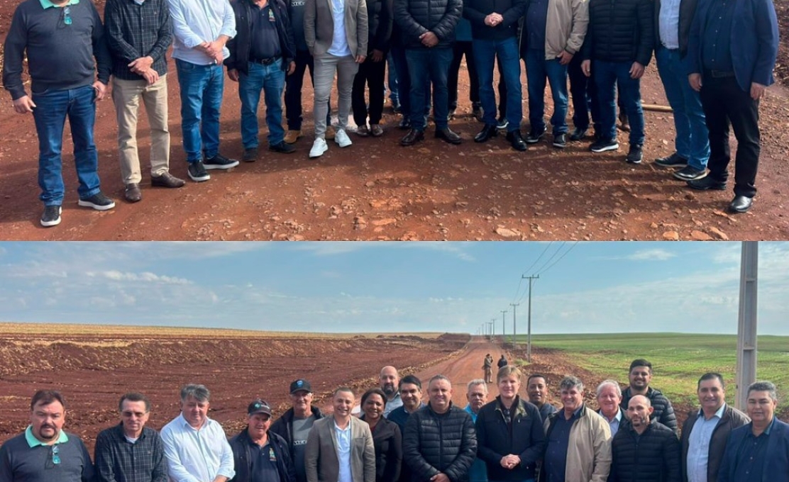 PAVIMENTAÇÃO DA ESTRADA QUE LIGA SANTA TEREZA DO OESTE A SÃO PEDRO DO IGUAÇU