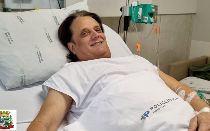 O Prefeito de Santa Tereza do Oeste  Elio Marciniak passa por cirurgia e se recupera em Hospital de Cascavel.