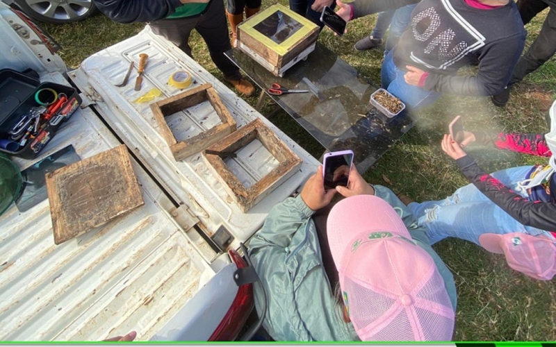 Está acontecendo em Santa Tereza do Oeste o Curso de Meliponicultura – Abelhas sem Ferrão!