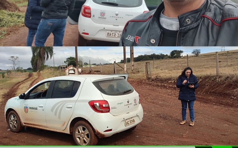 A secretária municipal de Agricultura acompanhou nesta semana os trabalhos técnicos do IDR-Paraná