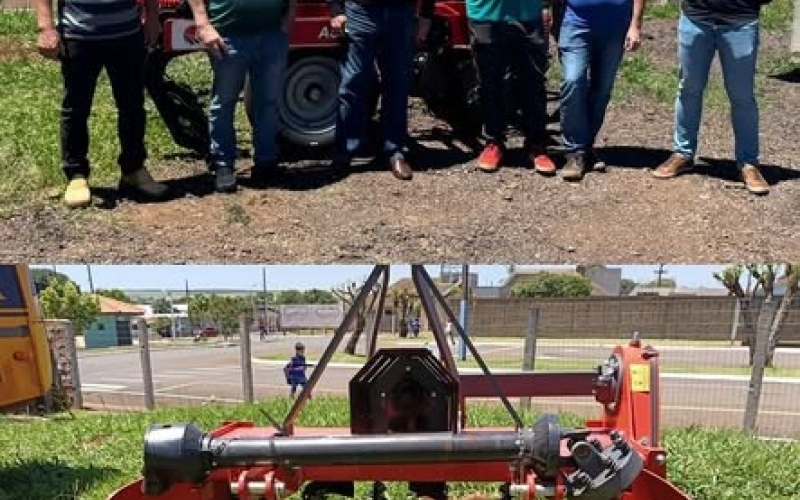 A administração municipal, por meio da Secretaria de Agricultura, conquistou a aquisição de dois novos equipamentos para