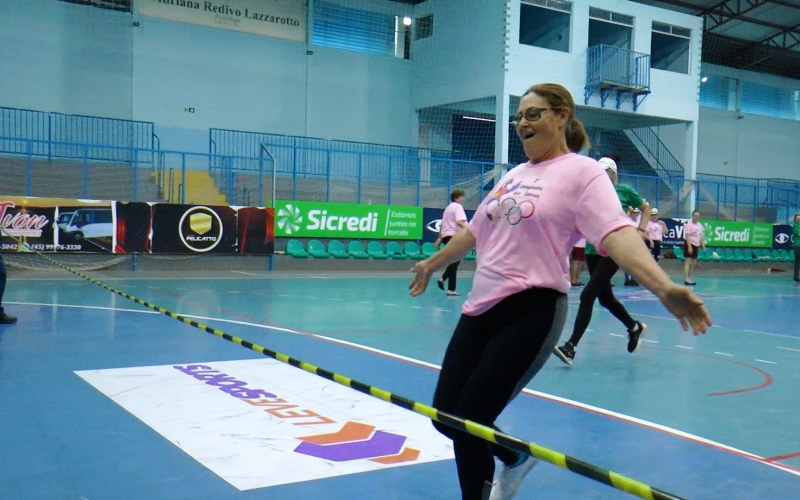 Encerramento 2 olimpiadas dos idosos Santa Tereza do Oeste