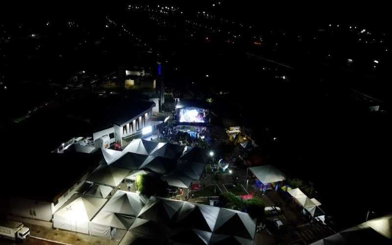A 15ª festa da polenta e 4ª feira latino americana no seu primeiro  teve a maior cobertura de todas as edições