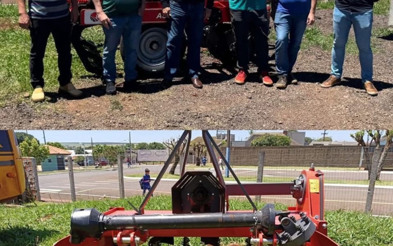 NOVOS EQUIPAMENTOS CHEGAM EM SANTA TEREZA DO OESTE