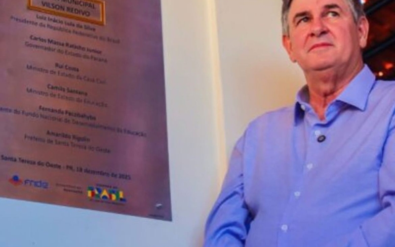 INAUGURAÇÃO DA ESCOLA VILSON REDIVO 